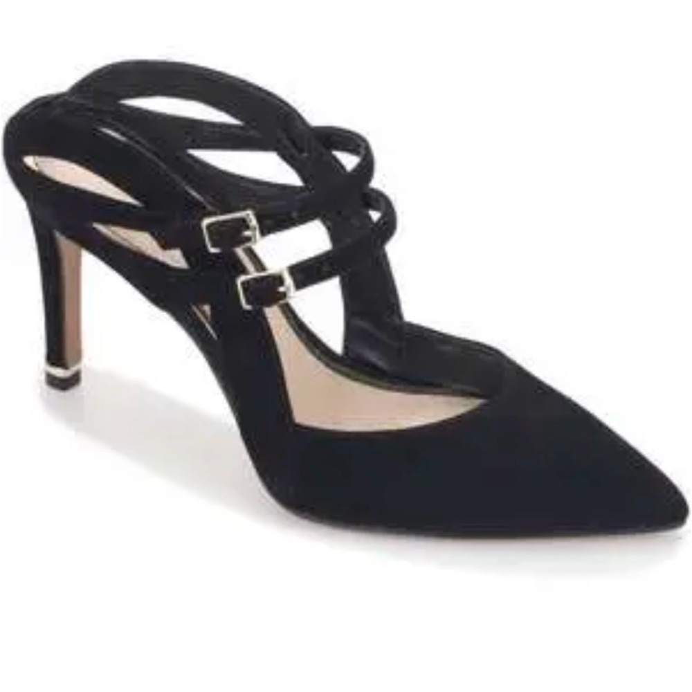 Kenneth Cole Black Strappy Heels